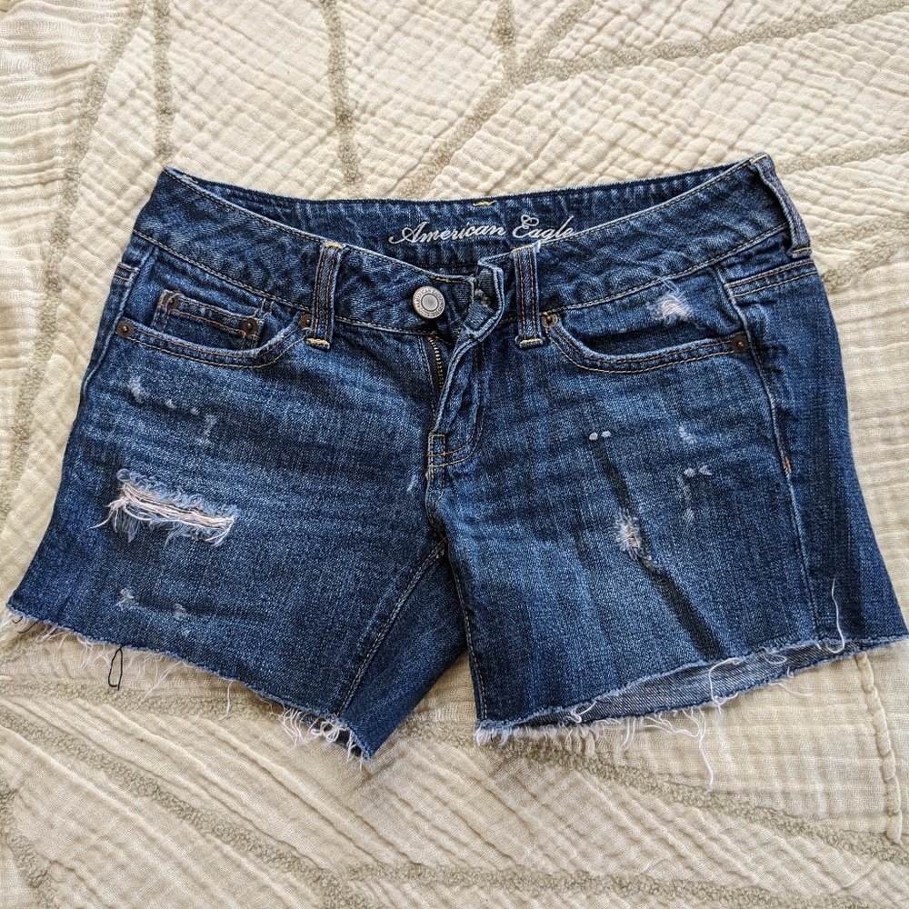 AE jean shorts